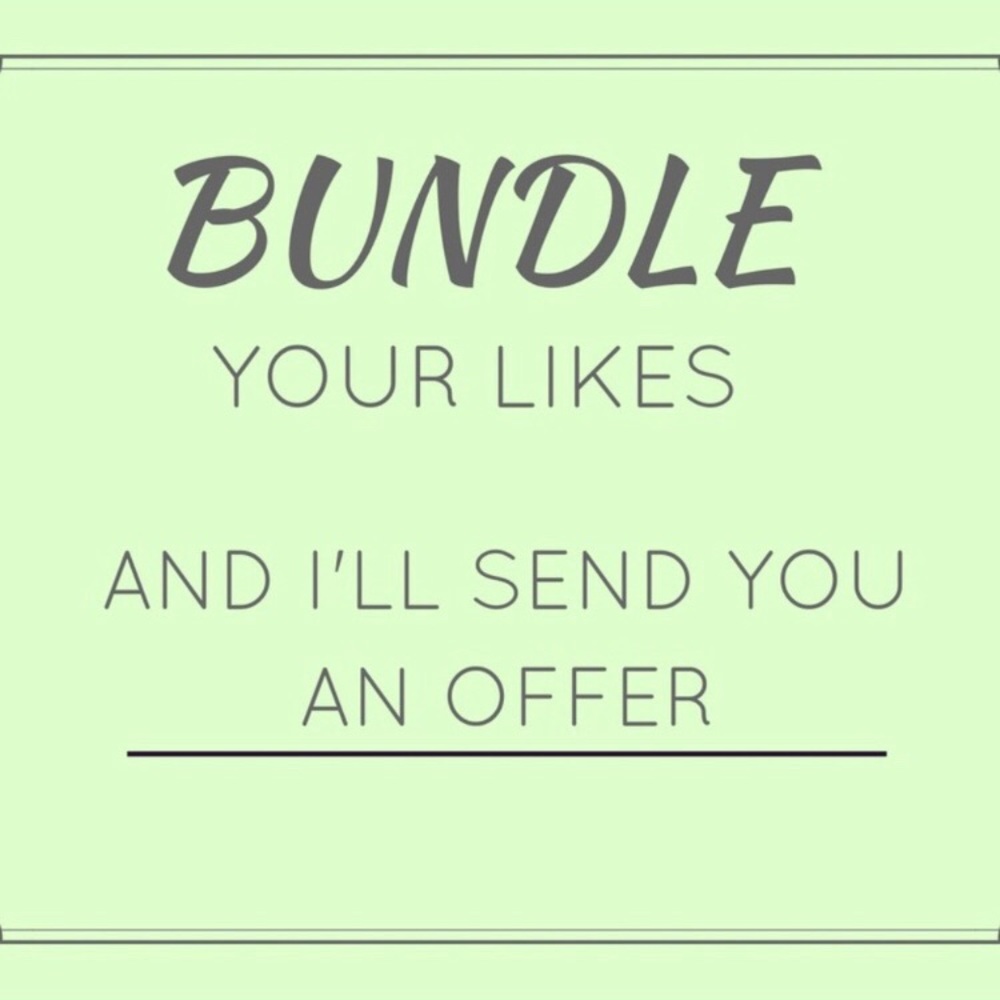 Bundle your likes for an offer!